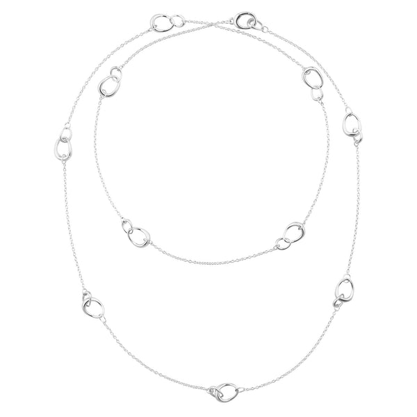 Georg Jensen Offspring Sterling Silver Sautoir - Berry's Jewellers