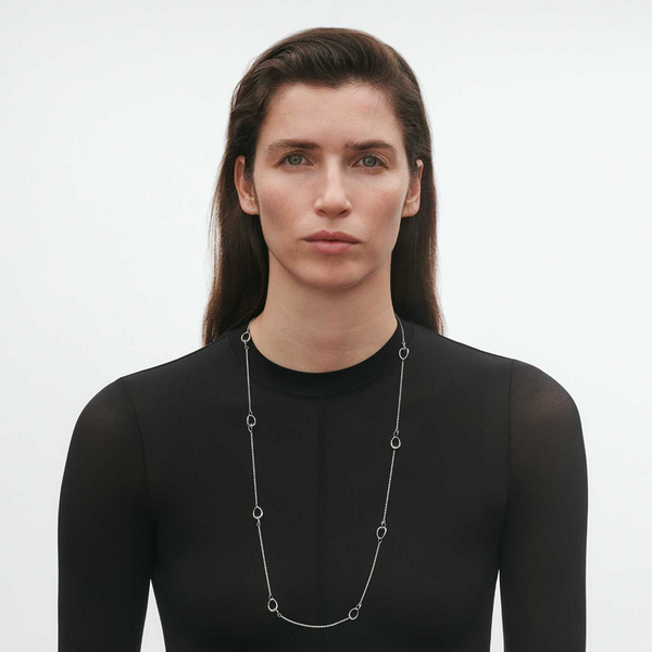 Georg Jensen Offspring Sterling Silver Sautoir - Berry's Jewellers
