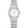 Constellation 25mm White Mother of Pearl Diamond Set Ladies Watch