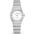 Constellation 25mm White Mother of Pearl Diamond Set Ladies Watch