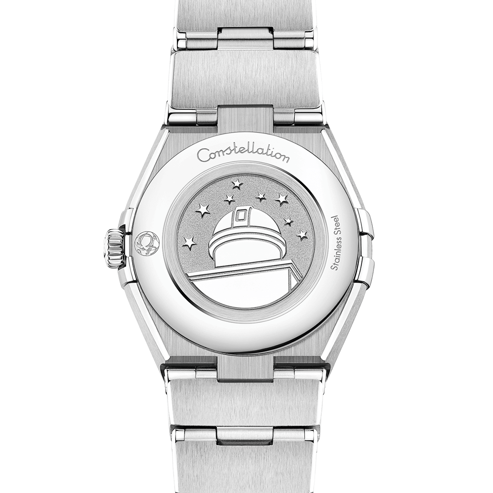 Constellation 25mm White Mother of Pearl Diamond Set Ladies Watch
