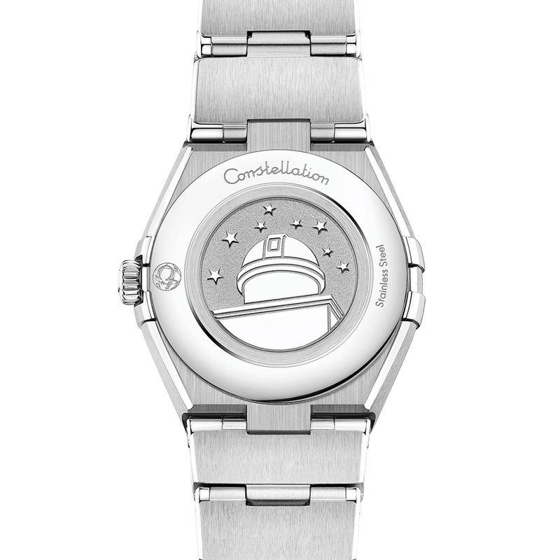 Constellation 25mm White Mother of Pearl Diamond Set Ladies Watch