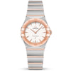 OMEGA Constellation 25mm Two-Tone White Dial Ladies Watch - Berry's Jewellers