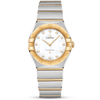 Constellation 28mm Two-Tone Diamond Set Mother of Pearl Watch