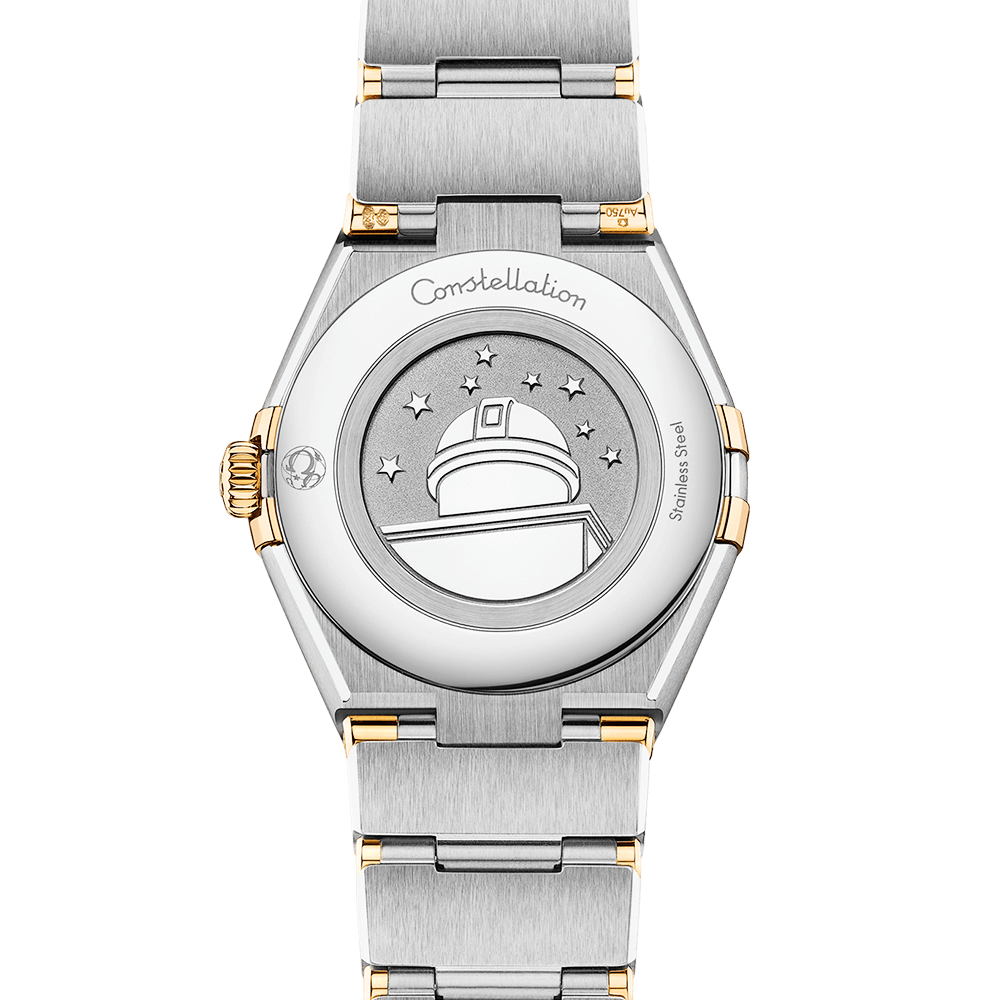 Constellation 28mm Two-Tone Diamond Set Mother of Pearl Watch