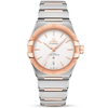 OMEGA Constellation 39mm Two-Tone Silver Dial Mens Automatic Watch - Berry's Jewellers
