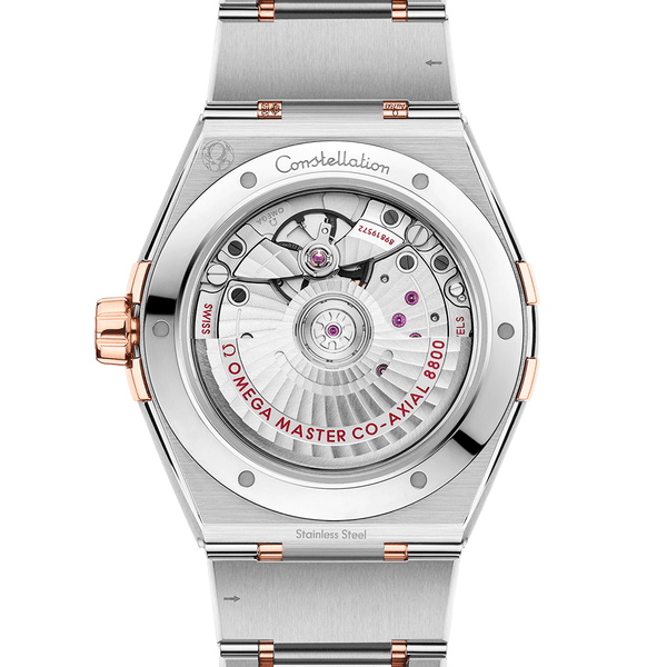 OMEGA Constellation 39mm Two-Tone Silver Dial Mens Automatic Watch - Berry's Jewellers