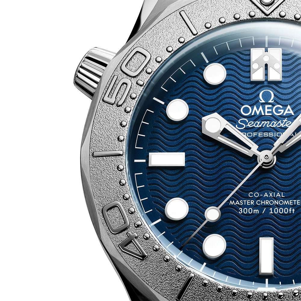 OMEGA Seamaster Diver 300m 42mm James Bond Edition Mesh Bracelet Watch - Berry's Jewellers
