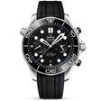Seamaster Diver 300m 44mm Black Dial Mens Chronograph Watch