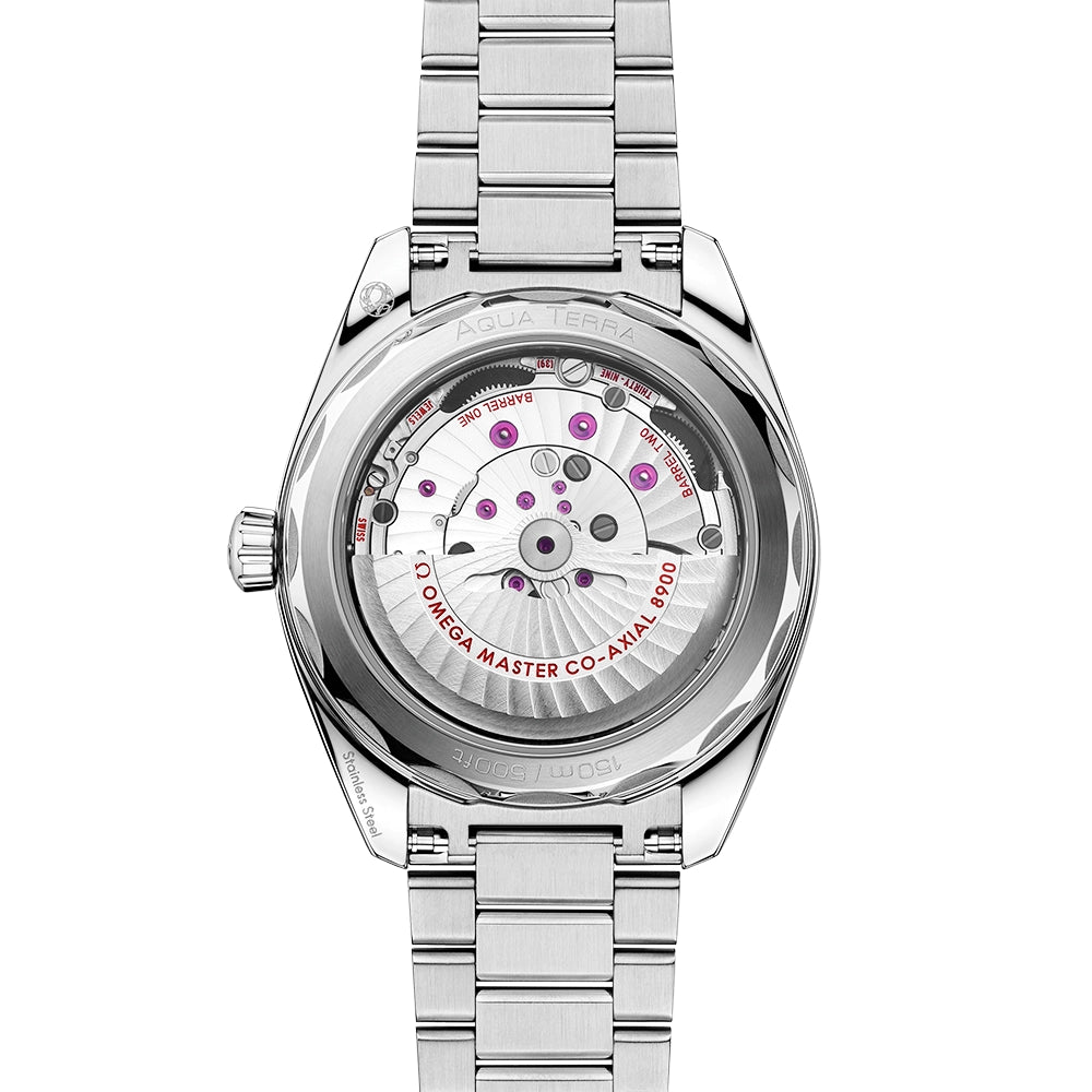 OMEGA Seamaster Aqua Terra 150m 41mm Silver Dial Automatic Bracelet Watch - Berry's Jewellers