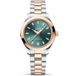 OMEGA Seamaster Aqua Terra 30mm Two-Tone Green Sunray Dial Watch - Berry's Jewellers