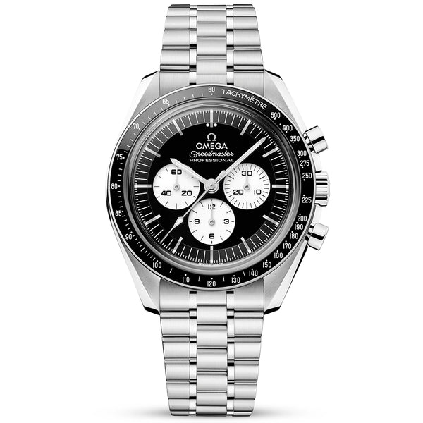 OMEGA Speedmaster Moonwatch Sapphire Glass Reverse Dial Bracelet Watch - Berry's Jewellers