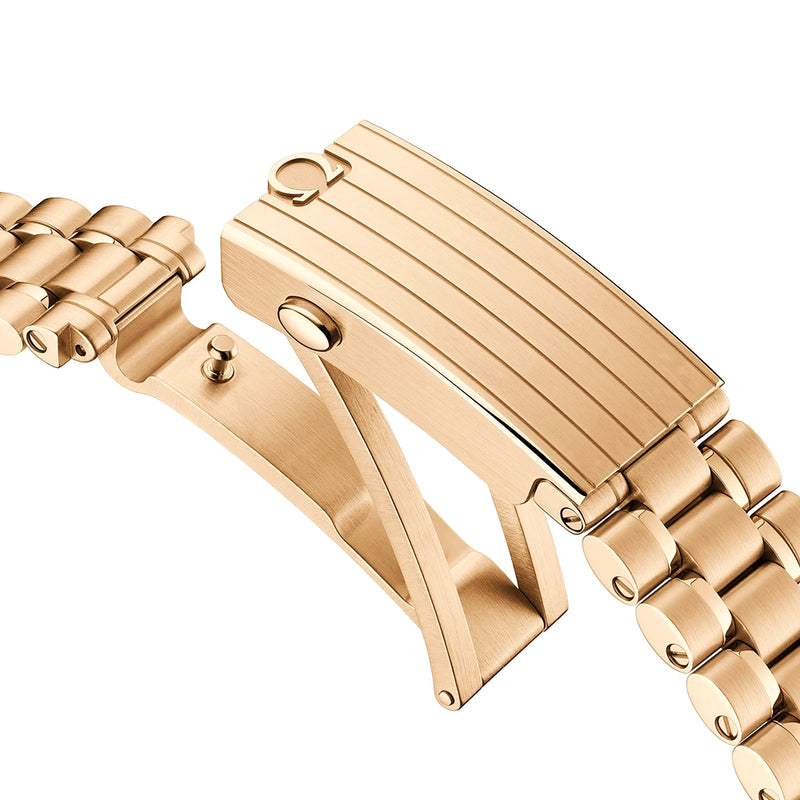 OMEGA Speedmaster Moonwatch Moonshine Gold Reverse Dial Bracelet Watch - Berry's Jewellers