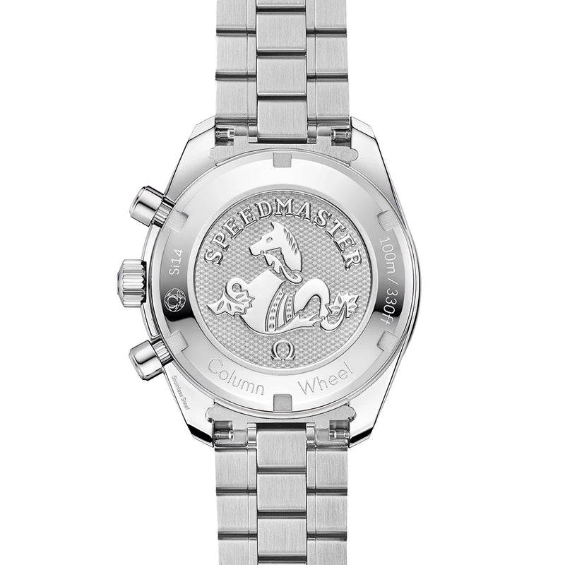 OMEGA Speedmaster 38mm Black Dial Automatic Chronograph Watch - Berry's Jewellers