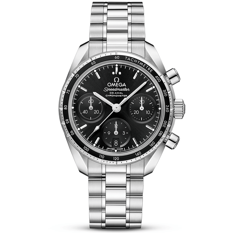Speedmaster Chronograph 38mm Black Dial Automatic Watch