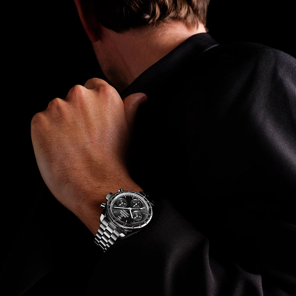 Speedmaster Chronograph 38mm Black Dial Automatic Watch