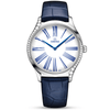OMEGA De Ville Tresor 39mm Steel Diamond Set Ladies Strap Watch - Berry's Jewellers