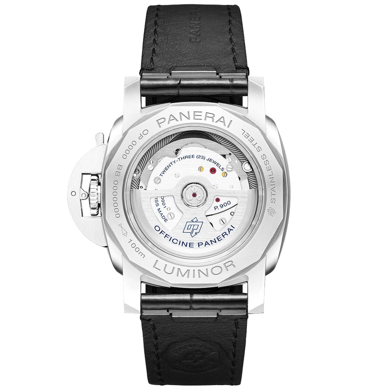 Panerai Luminor Quaranta BiTempo 40mm Black Dial Automatic Watch - Berry's Jewellers