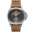 Panerai Luminor 8 Giorni 44mm Anthracite Dial Mens Strap Watch - Berry's Jewellers