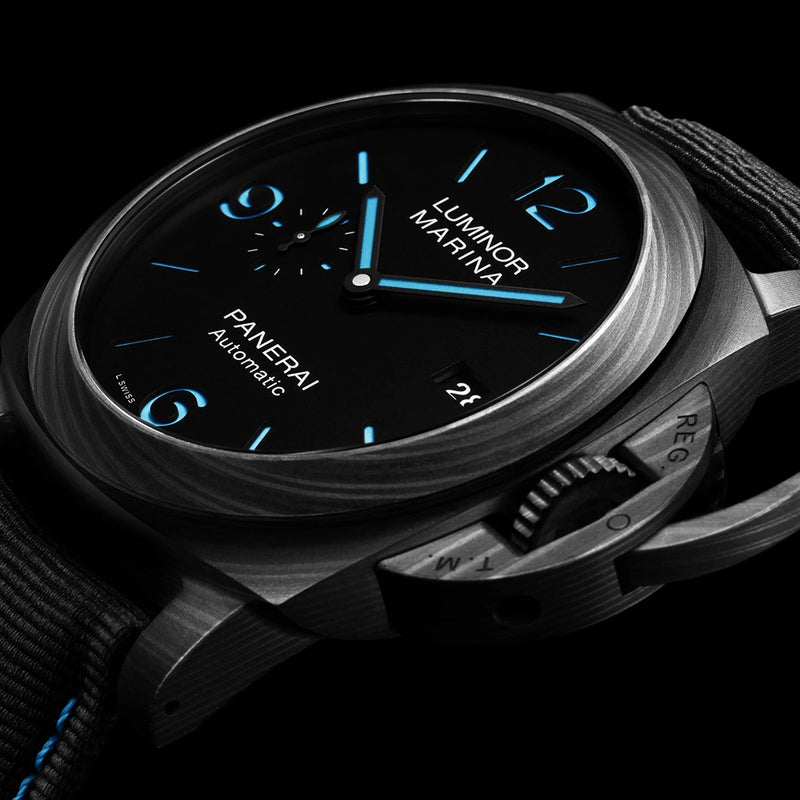 Luminor Marina Carbotech 40mm Matte Black Dial Automatic Watch