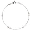 Mikimoto 18ct White Gold Akoya Pearl Chain Bracelet - Berry's Jewellers
