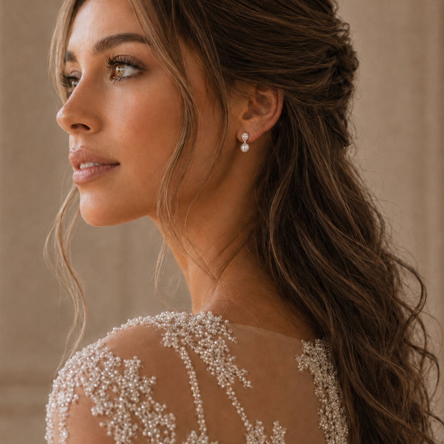 Mikimoto 18ct White Gold Pearl And Diamond Earrings - Berry's Jewellers