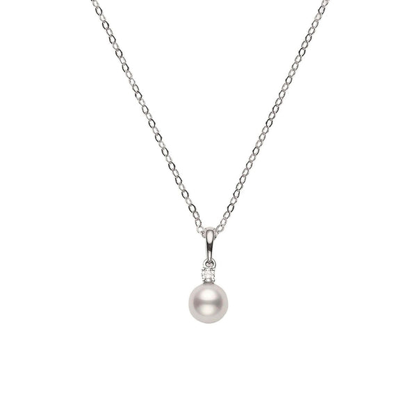 Mikimoto 18ct White Gold 7-7