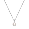 18ct White Gold 7-7.5mm A+ Pearl Pendant