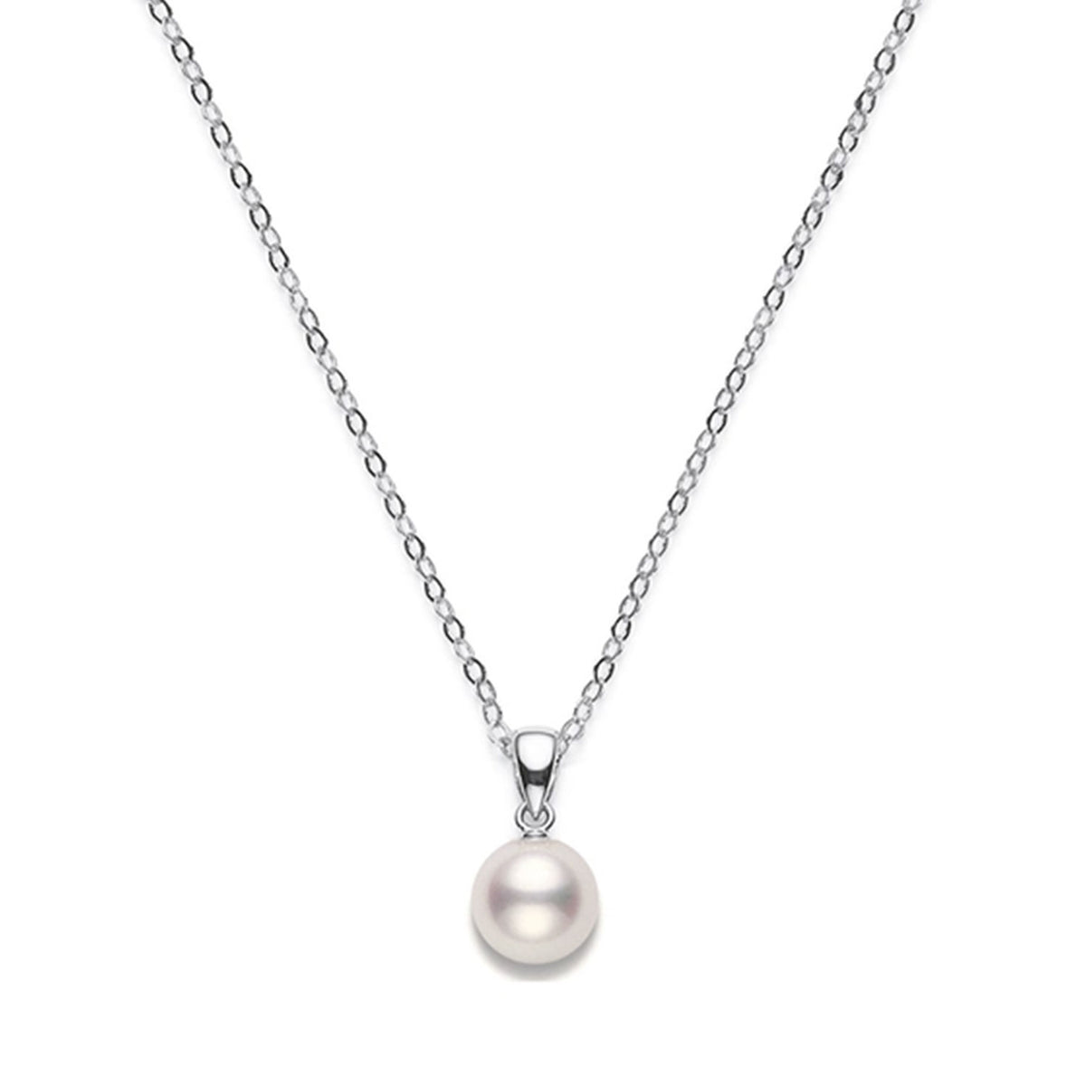Mikimoto 18ct White Gold 7-7