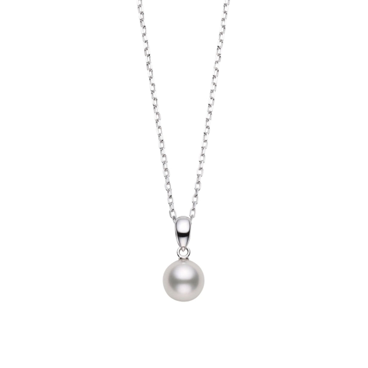 Mikimoto Classic 18ct White Gold 7