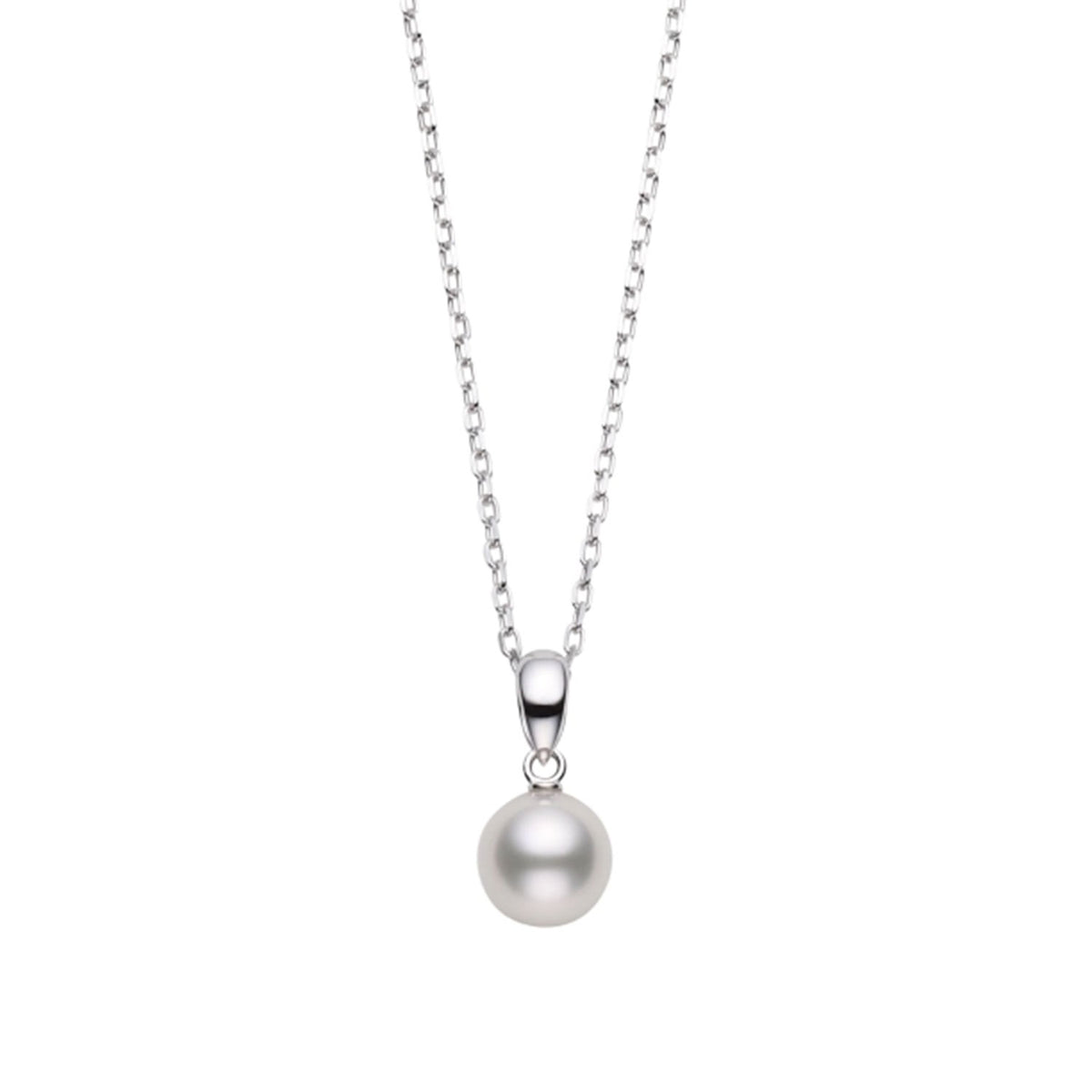 Mikimoto Classic 18ct White Gold 8-8