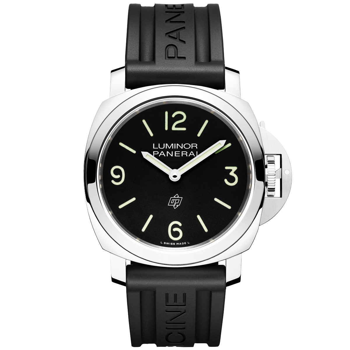 Luminor Base Logo 44mm Black Dial Men's Watch