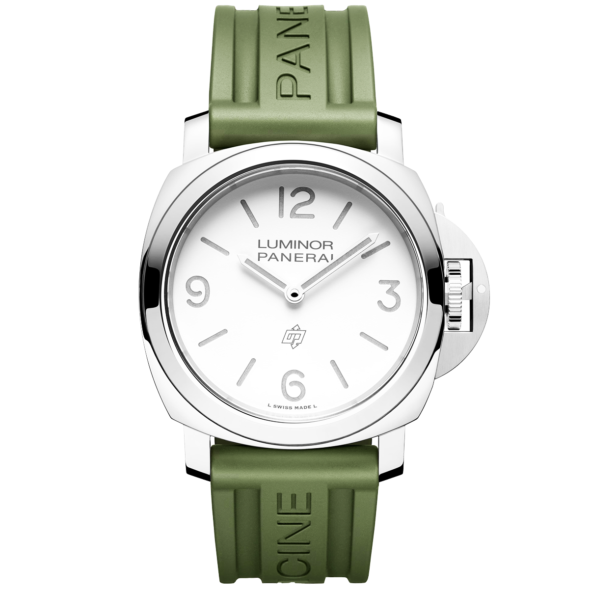 Luminor Base Logo 44mm White Dial Men's Watch