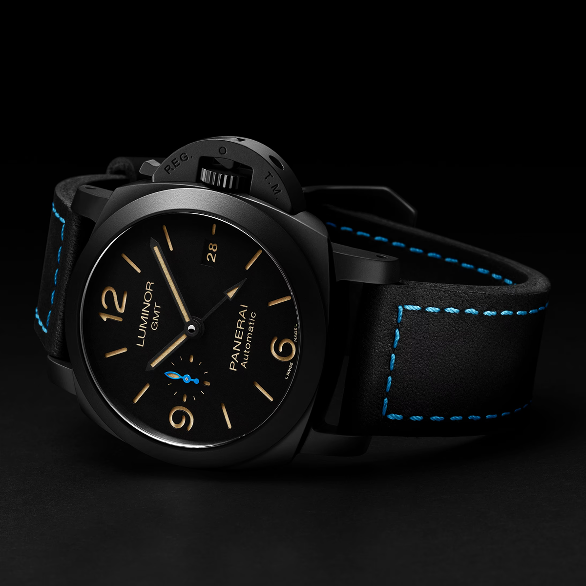 Luminor GMT 44mm Black Ceramic Men's Automatic Watch