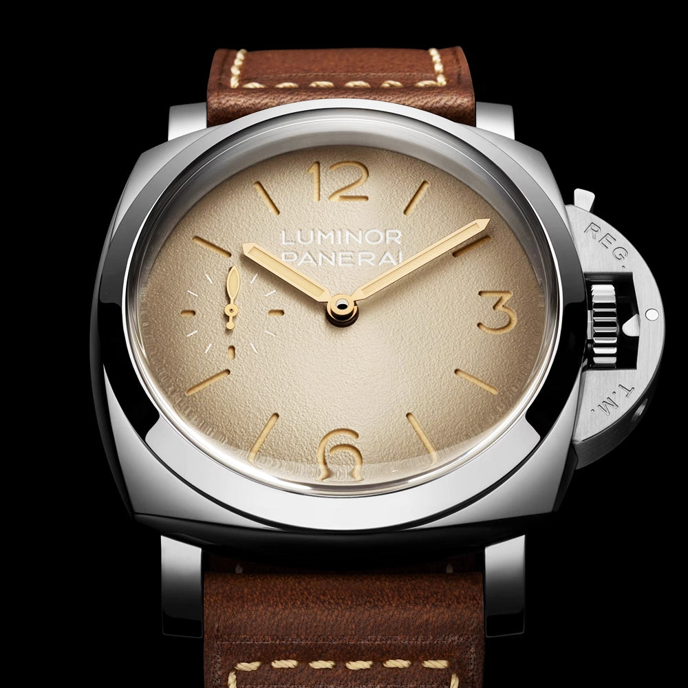 Luminor 47mm Tropical Dial Mens Manual-Wind Watch