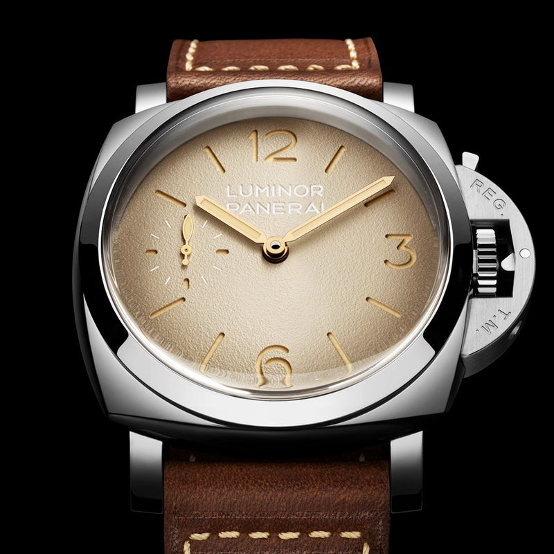 Luminor 47mm Tropical Dial Mens Manual-Wind Watch