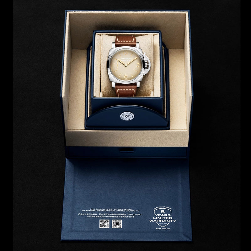 Luminor 47mm Tropical Dial Mens Manual-Wind Watch