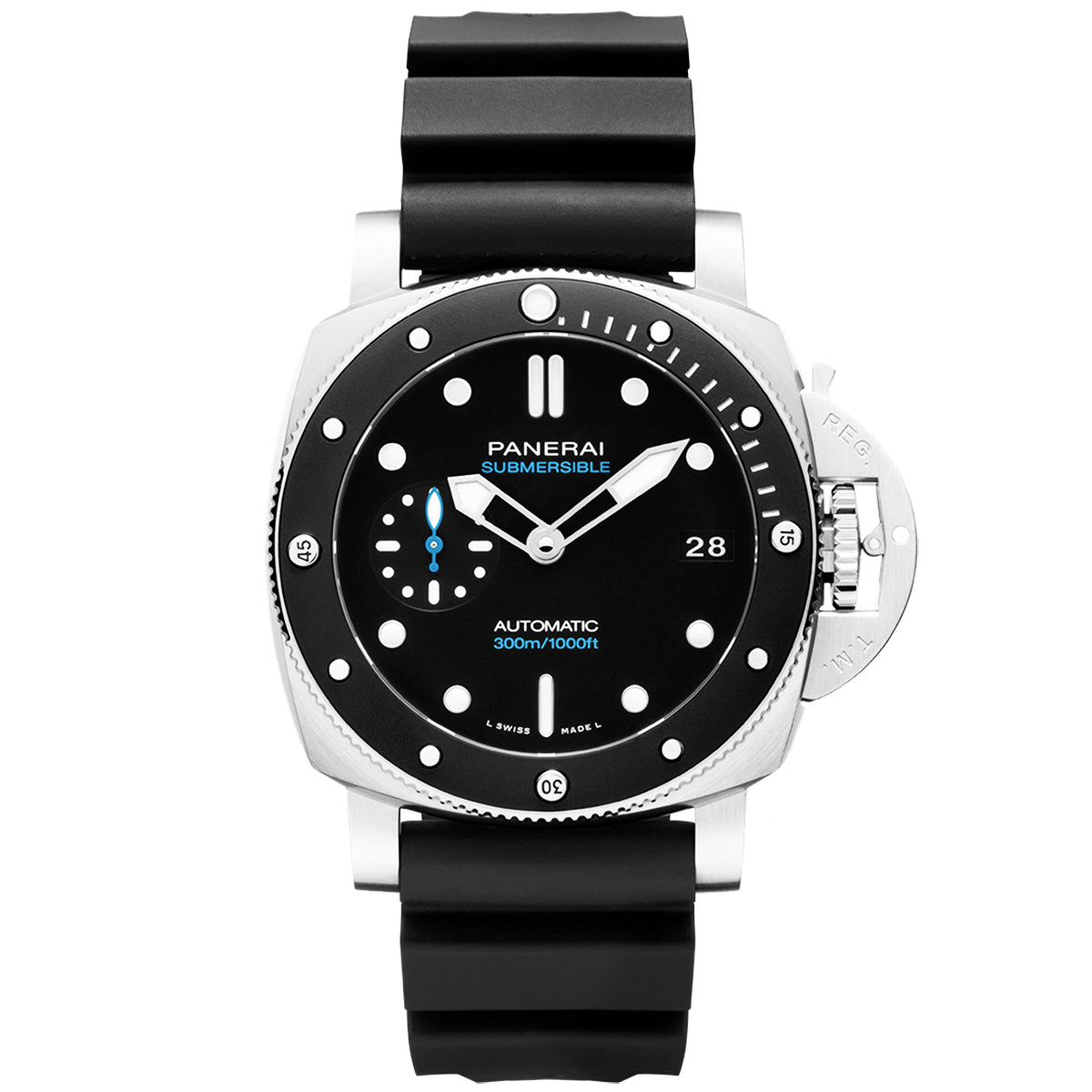Submersible 42mm Black Dial Men's Automatic Watch