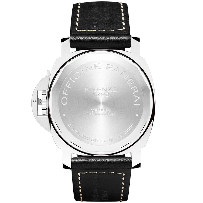Luminor 8 Giorni 44mm Black Dial Mens Manual-Wind Strap Watch