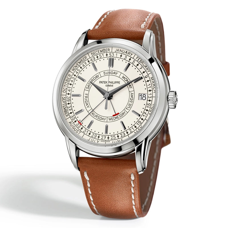 Patek Philippe Complications Calatrava Weekly Calendar 40mm Steel Mens Watch - Berry's Jewellers