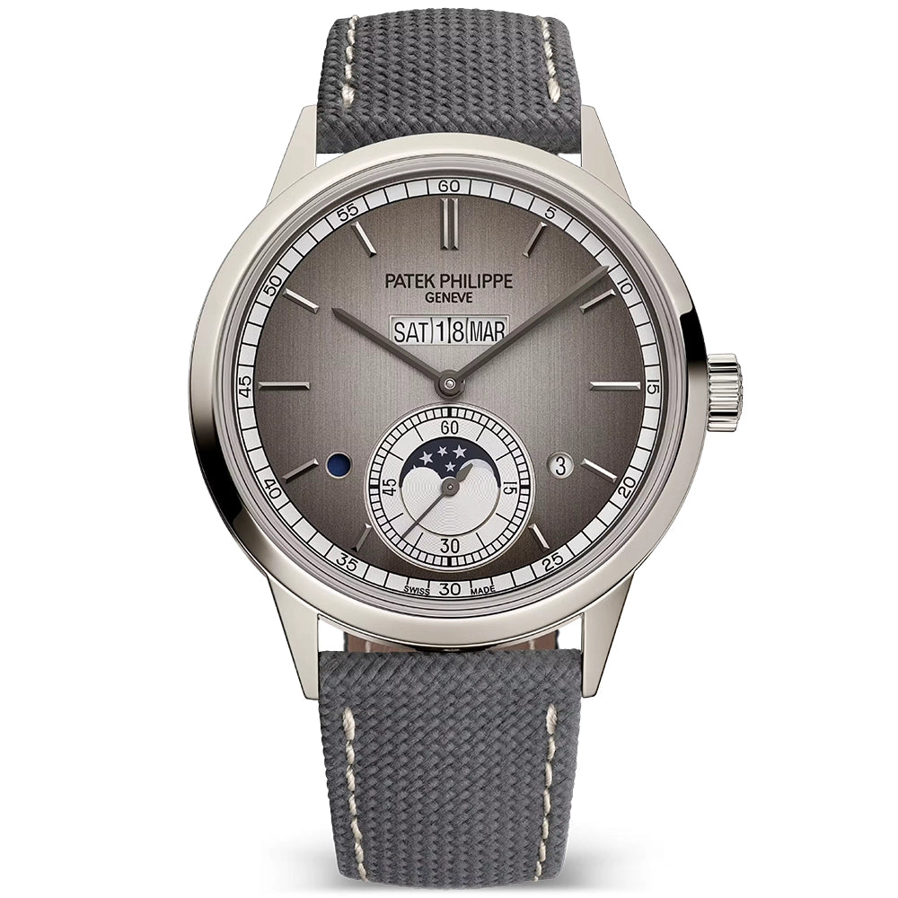 Patek Philippe Grand Complications In-Line Perpetual Calendar 41.3mm Platinum Watch - Berry's Jewellers
