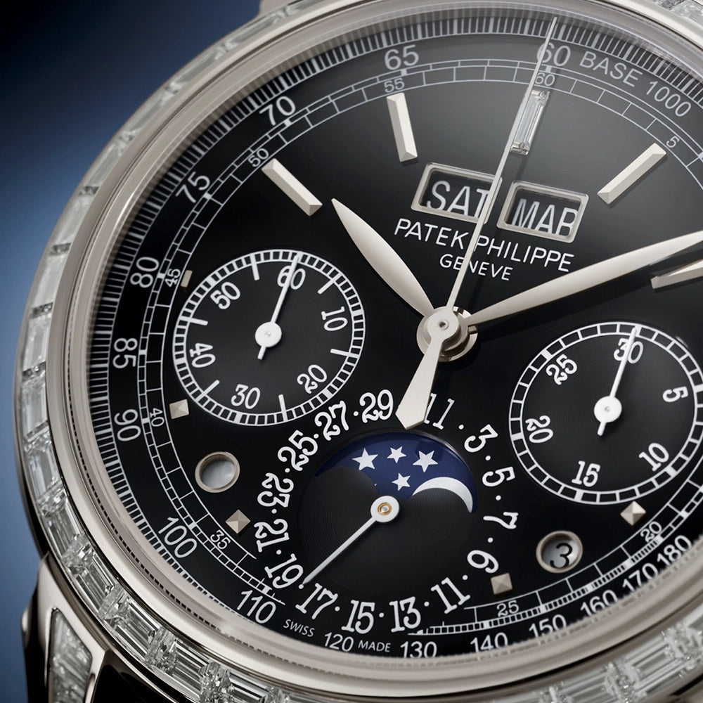 Patek Philippe Grand Complications Perpetual Calendar Chronograph Diamond Set Watch - Berry's Jewellers