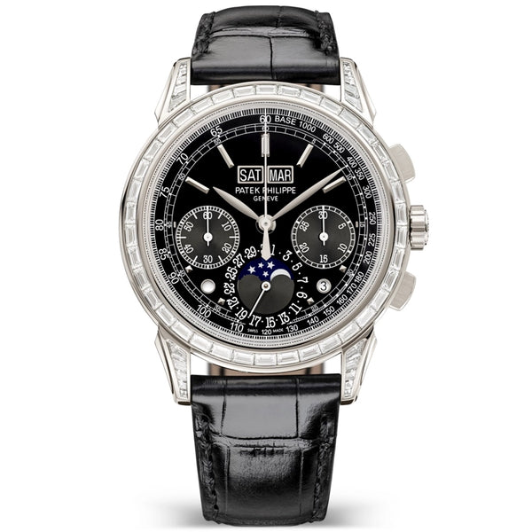 Patek Philippe Grand Complications Perpetual Calendar Chronograph Diamond Set Watch - Berry's Jewellers