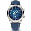 Patek Philippe Grand Complications 24hr-Alarm 18ct White Gold Blue Textured Dial Watch - Berry's Jewellers