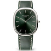 Patek Philippe Golden Ellipse 18ct White Gold Olive Green Dial Mens Watch - Berry's Jewellers