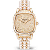Gondolo Haute Joaillerie 18ct Rose Gold Diamond & Akoya Pearl Set Watch 7042/100R-010