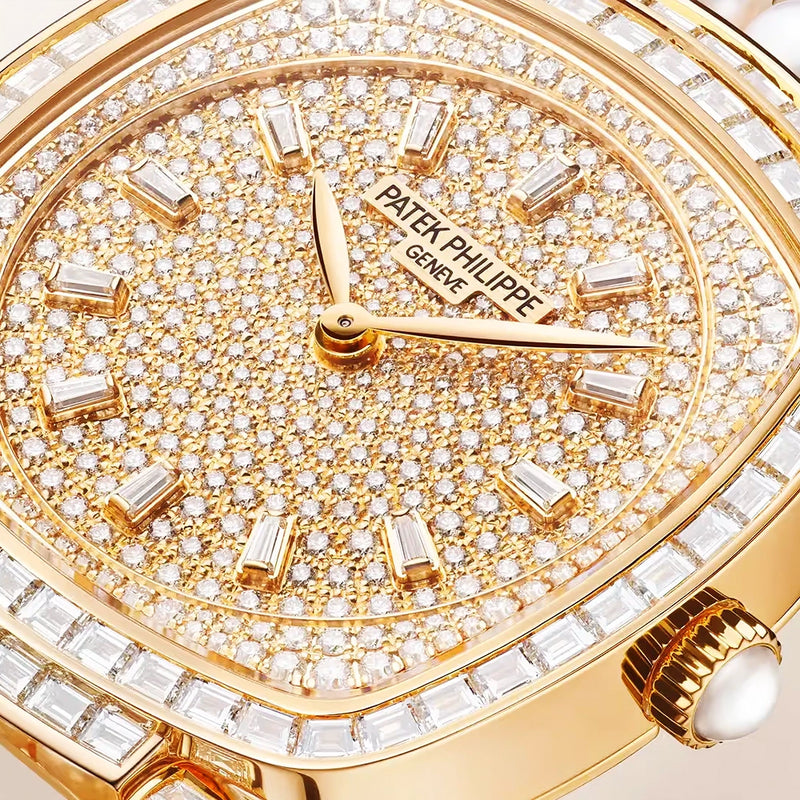 Gondolo Haute Joaillerie 18ct Rose Gold Diamond & Akoya Pearl Set Watch 7042/100R-010