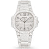 Nautilus Haute Joaillerie 18ct White Gold Full Diamond Set Ladies Watch 7118/1450G-001