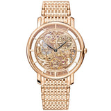 Patek Philippe Complications Skeleton Hand-Engraved Decoration 18ct Rose Gold Watch - Berry's Jewellers