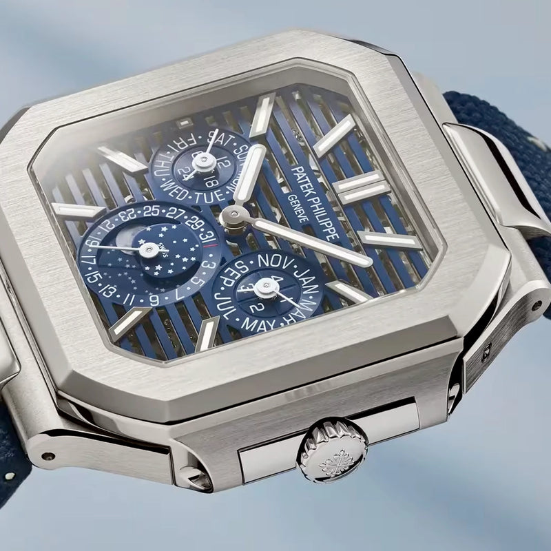 Patek Philippe Cubitus Platinum Skeleton Watch 5840P-001